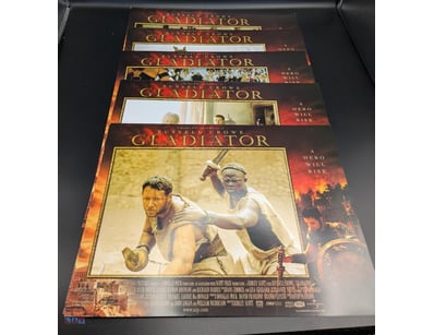 GLADIATOR (2000) - COMPLETE SET OF 8 ORIGINAL CINE...