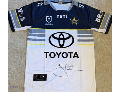JOHNATHAN THURSTON SIGNED NORTH QUEENSLAND JERSEY
...