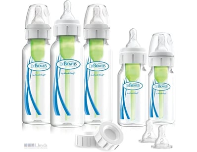 Dr. Brown's Natural Flow Options+ Anti-Colic Baby ...