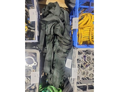 Lifting Slings, Black, 2T, Polyester, Various Leng...