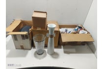 Assorted lot of vases. Including 3359 T white
