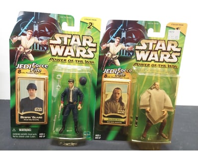 STAR WARS POWER OF THE JEDI ACTION FIGURE COLLECTI...