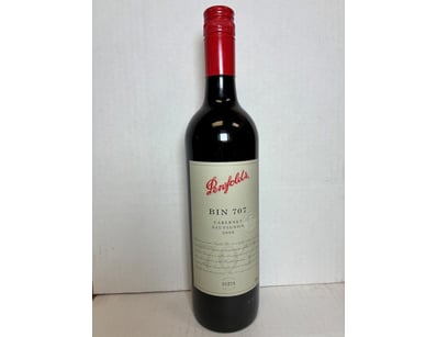 Wine, Penfolds BIN 707, Cabernet Sauvignon 2008, B...