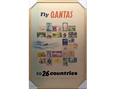 'FLY QUANTAS TO 26 COUNTRIES' ORIGINAL POSTER

Ite...