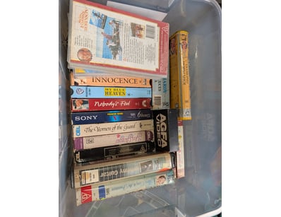 Collection of VHS Tapes Including The Aviator, Sum...
