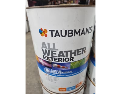 Taubmans All Weather Matt - Hi Chroma Blue 10L 
...