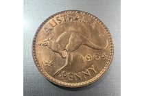236 · 1964 AUSTRALIA LAST QUEEN ELIZABETH PRE DECIMAL