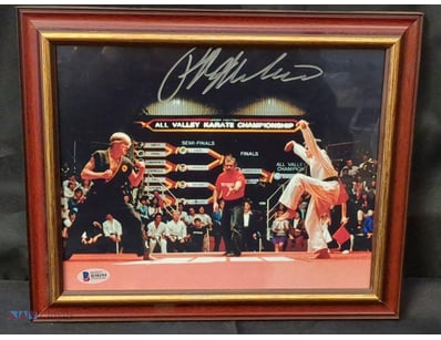 AUTOGRAPHED PHOTOGRAPH OF RALPH MACCHIO.

Item Siz...