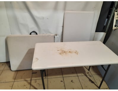 X3 Portable Tables, Various Sizes

SOLD AS LOT
...