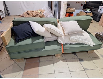 Daybed With Components 

SOLD AS LOT

