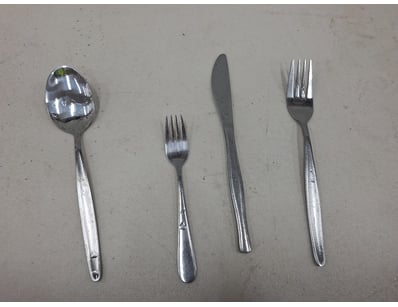 Assorted Cutlery Includes Spoon, Fork & Knifes

SO...