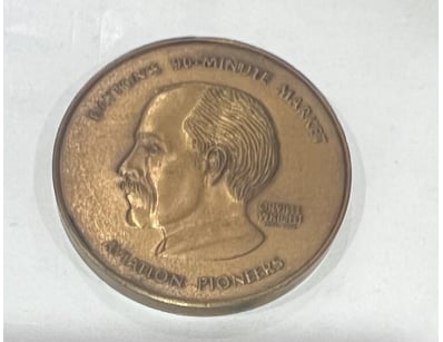 1976 DAYTON AVIATION RARE COPPER MEDALLION  



29...