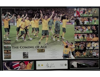 "THE COMING OF AGE" SIGNED LITHOGRAPH - AUSTRALIAN...