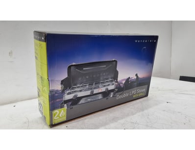 Wanderer Double LPG Stove with Grill - a portable ...