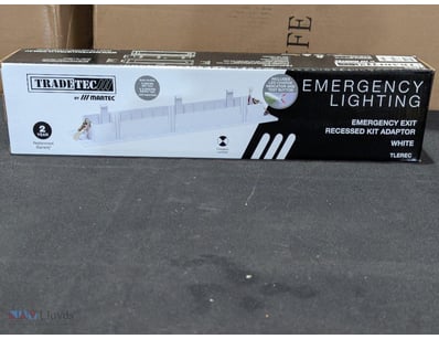 RRP $1,936.00 BULK LOT - QTY x50 TradeTec White Em...