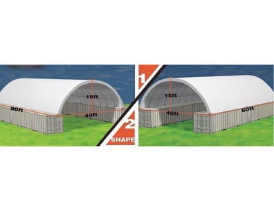 QLD  UNUSED Storage Containers & Domes - Lot 4