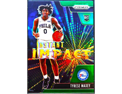 TYRESE MAXEY - 2020-21 PANINI PRIZM BASKETBALL #16...