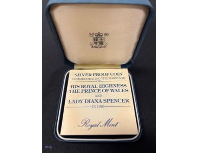 ROYAL MINT SILVER PROOF COIN COMMEMORATING THE MAR...