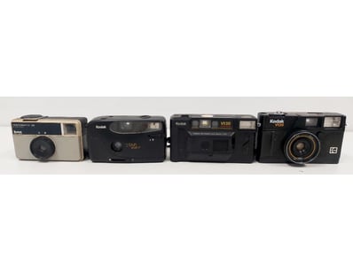 COLLECTION OF VINTAGE KODAK CAMERAS (4 PIECES)

...