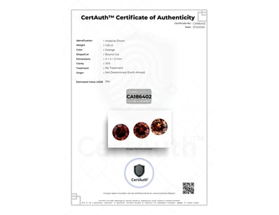 UNRESERVED Diamonds, Gemstones & Opals (A991) - Lot 3407