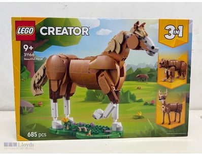 LEGO CREATOR 3-IN-1 BEAUTIFUL HORSE SET 31166

Leg...