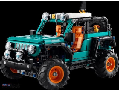 Technic Jeep® Wrangler Rubicon SUV Set #42227