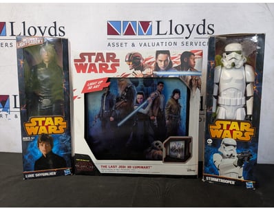STAR WARS COLLECTIBLE SET - LUKE SKYWALKER, STORMT...