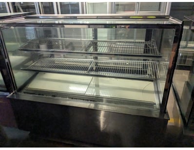 Walmar glass display refrigerator with 2 sliding g...