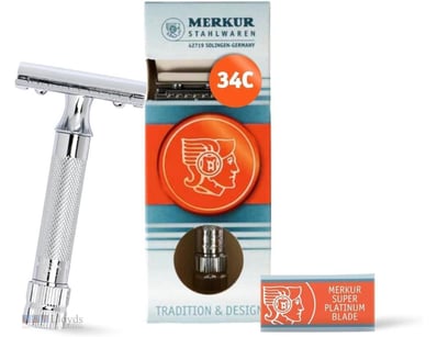 MERKUR (Mk34c) Double Edge Razor  - REFURBISHED WO...