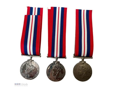 ORIGINAL 1939/45 WAR MEDAL TRIO 

Unnamed  As Is...
