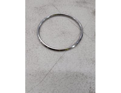 Bangle, silver coloured

