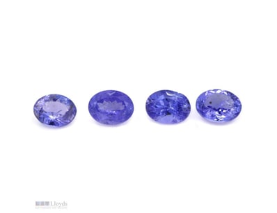 7.49CT TSW X 4, NATURAL TANZANITES     

Trillion ...