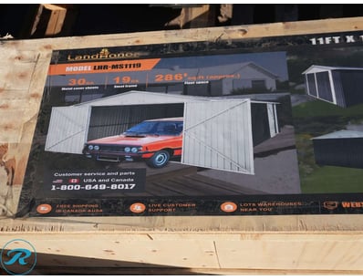 "Factory Direct" Landhonor METAL SHED Model # LDH-...