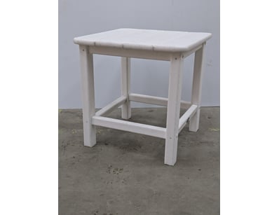Outdoor Side Table, White Timber 

Dimensions: H...