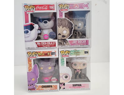 FUNKO POP! VINYL COLLECTION - FOUR FIGURE LOT (COC...