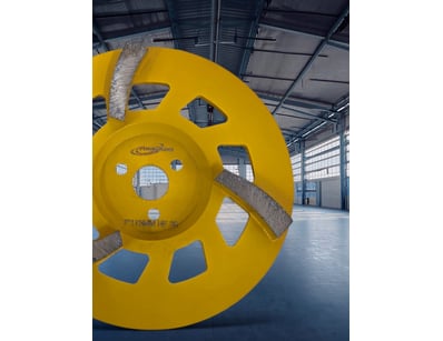 7 Inch (180mm) x 3 Star Segment Hard Floor 30 grit...