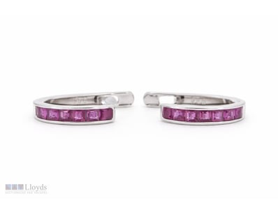 NATURAL SRI LANKAN SAPPHIRE EARRINGS ON 925 SILVER...