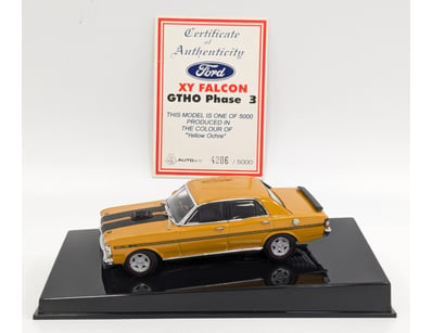 FORD XY FALCON GTHO PHASE 3 "YELLOW OCHRE" LIMITED...