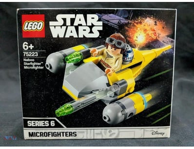 LEGO STAR WARS 75223 NABOO STARFIGHTER MICROFIGHTE...