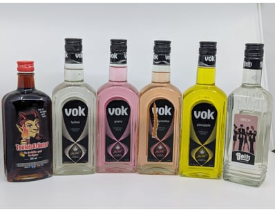 Assorted Alcohol 
Vok Assorted flavours, 500ml, 17...