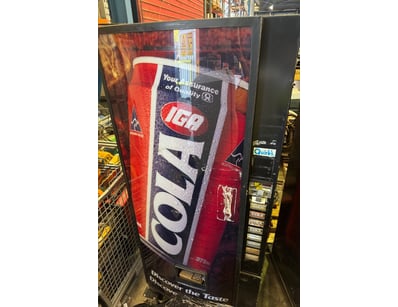 Soft drink Vending machine 

Note: working condi...