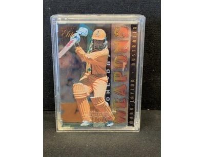 ONE DAY WEAPONS CRICKET TRADING CARDS

Condition...