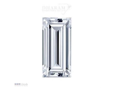 0.10 CARAT WHITE FANCY BAGETTE DIAMOND         

C...