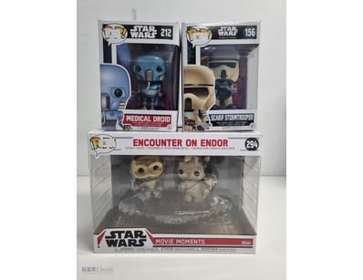STAR WARS FUNKO POP COLLECTION - MEDICAL DROID, SC...