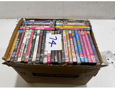 +20 Assorted DVD’s, Various Rating

SOLD AS LOT...