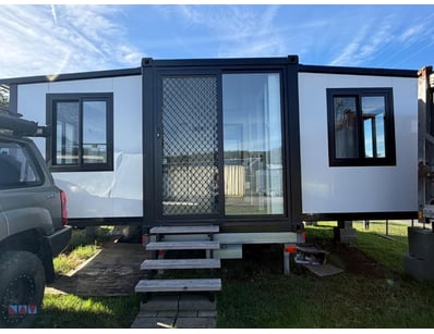 20ft 2 Bedroom Expandable Modern Transportable Gra...