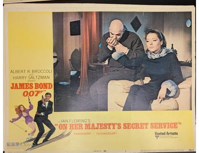 JAMES BOND 007 "ON HER MAJESTY'S SECRET SERVICE" O...