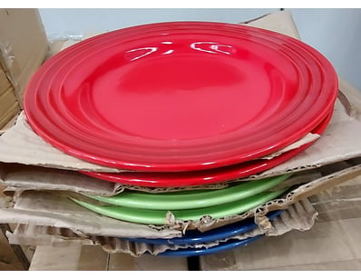 BOX LOT-QTY 6 x  Nova brand oversized entrée plate...