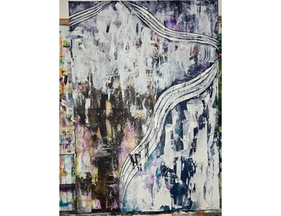 Ode to a Lover “The cliff in this piece is a remin...