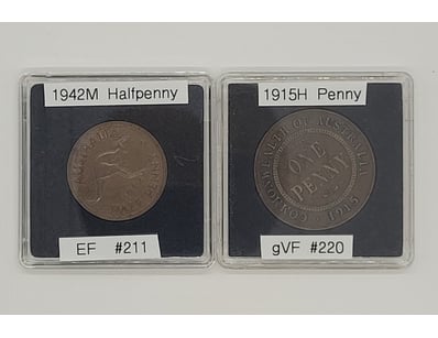 UNRESERVED Banknotes & Coins (A981) - Lot 2205